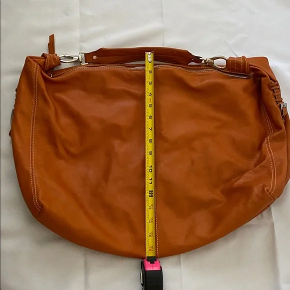 Ted Benson Tan Leather Hobo Bag - Picture 4 of 9